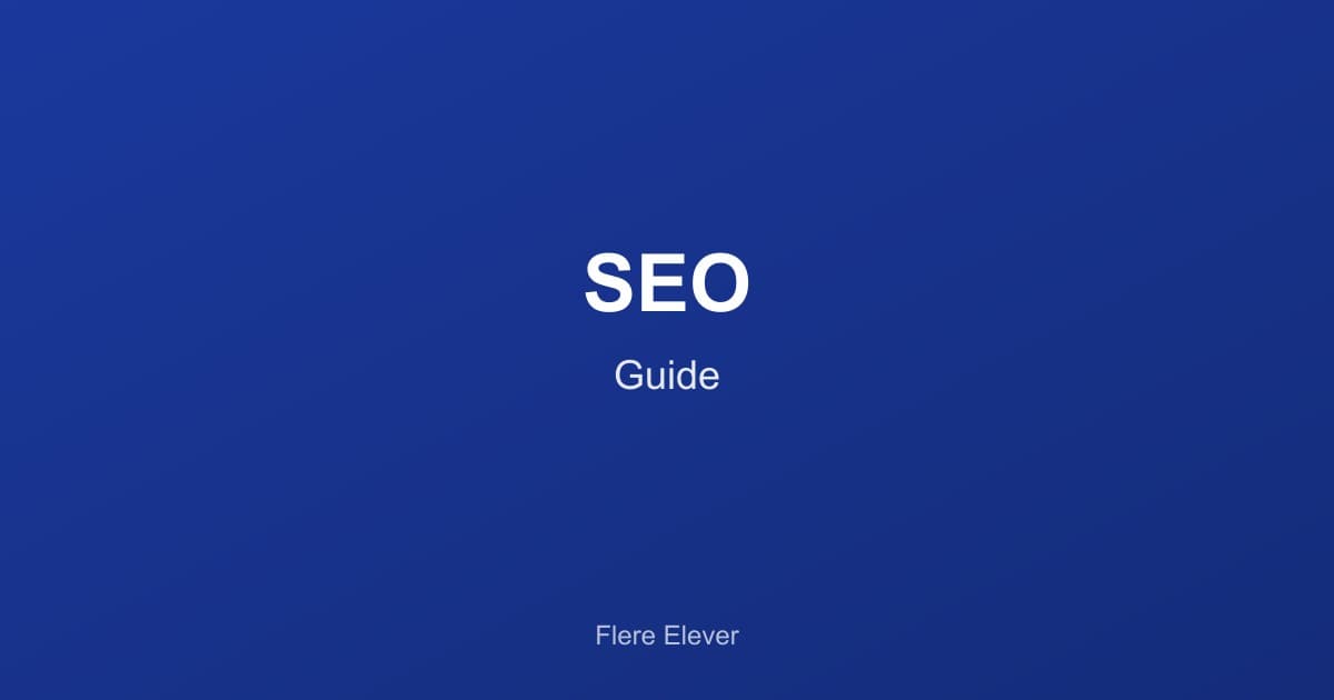 SEO for køreskoler – den komplette danske guide